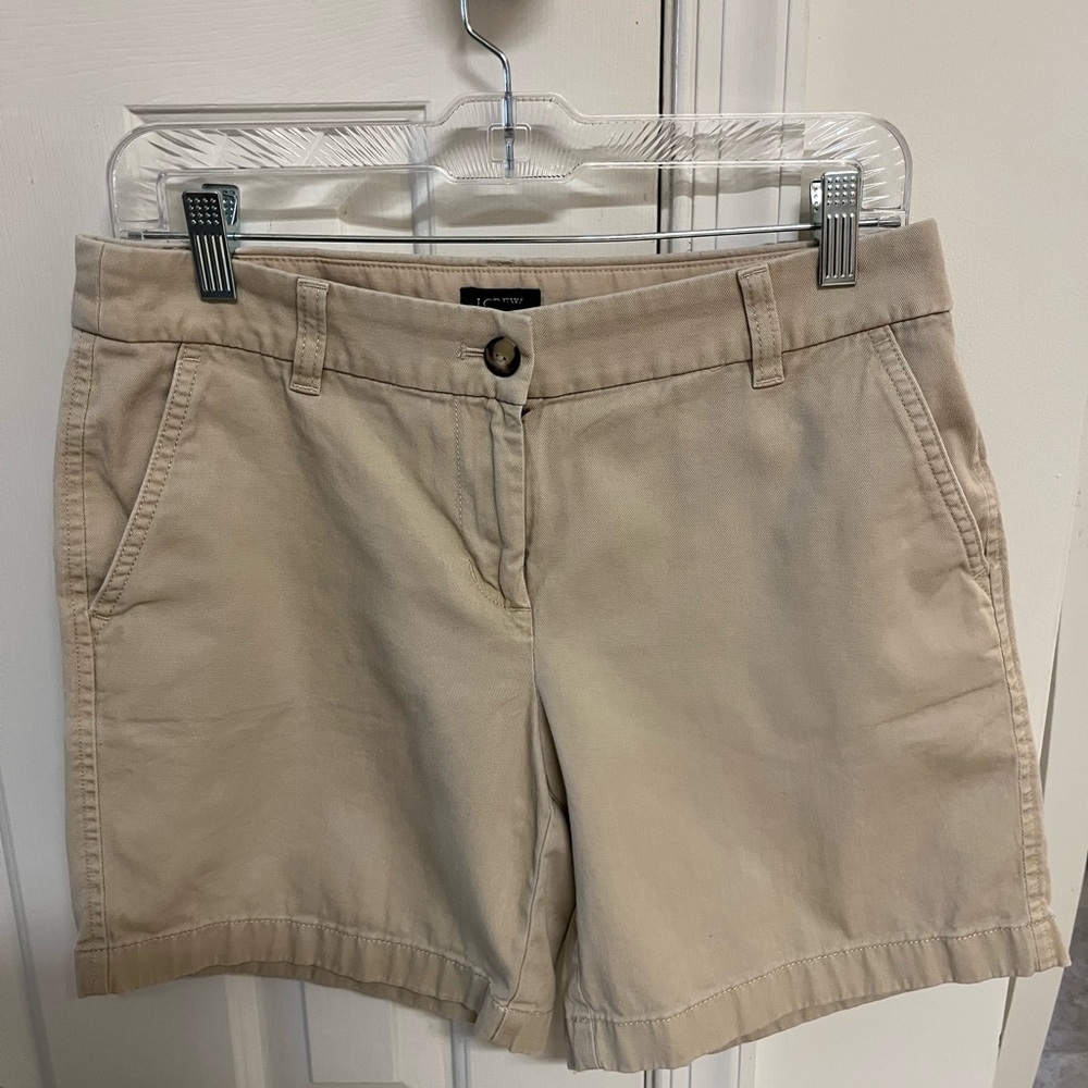 J. Crew Factory 7" classic chino women’s short